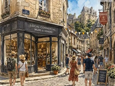 à vendre – murs commerciaux – centre-ville dinan