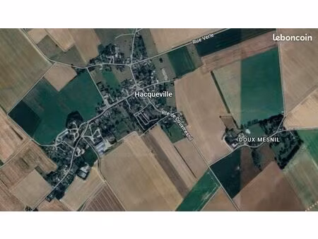 terrain 800 m² hacqueville