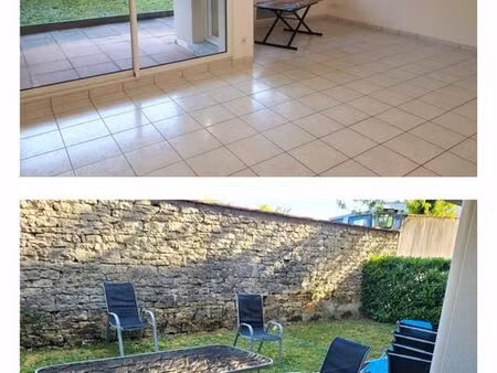 t2 de 48 m² avec terrasse  cave  parking et garage proche temis
