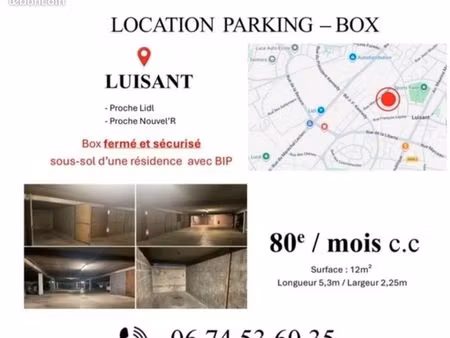 box de stockage - garage