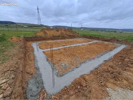 ? maison 92 m² en cours de construction + terrain 532 m² – pitres