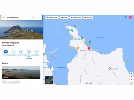 terrain constructible pointe de primel (plougasnou)