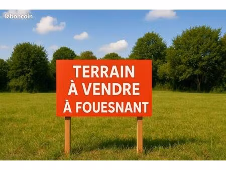 terrain 322 m² fouesnant