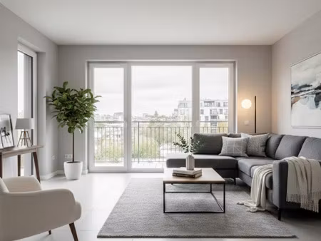 4 pièces au 3ᵉ étage avec 2 balcons