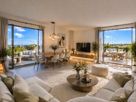 rare 3 pièces en dernier étage avec double terrasse – secteur la varenne-saint-hilaire