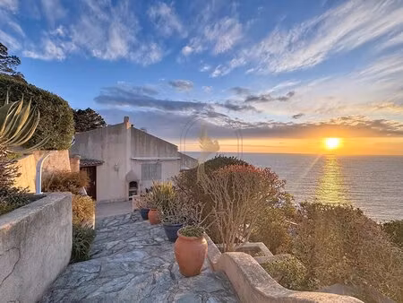 maison corse vue panoramique sur la mer