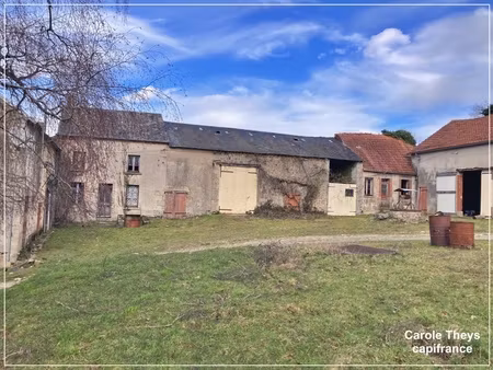dpt creuse (23)  a vendre saint vaury corps de ferme à rénover - terrain 6535 m2