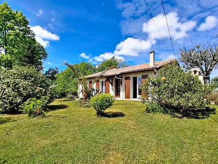 velines : villa plain-pied t4 88 m² parc arboré 1700 m²