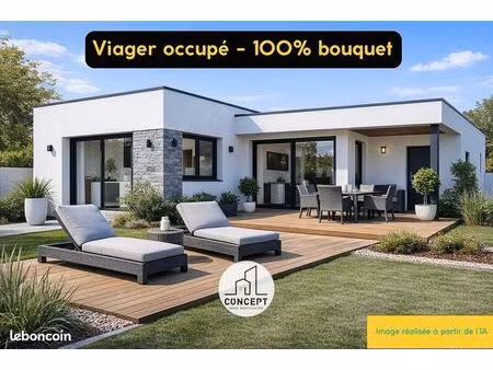 maison en viager 4 pièces 87 m²