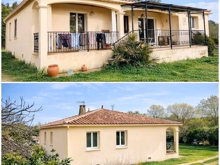 lot : maison avec grand jardin + terrain constructible