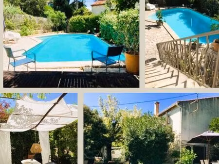 maison piscine villeneuve les avignon