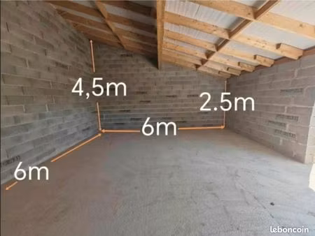 local 36m2 garage box stockage