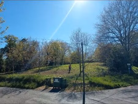 terrain à bâtir avec cu