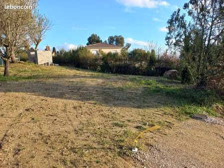 terrain 382 m² saint pierre de lages