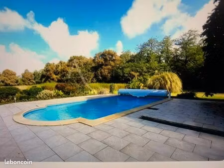 maison + gîte indépendant + piscine sur 1 4 ha – sans frais d’agence