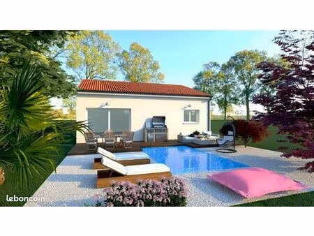 villa plain pied 3 chambres ondes 31330