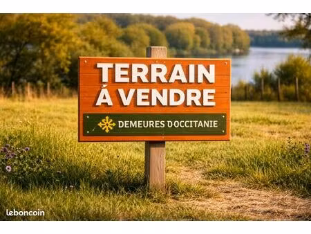 exclusivite terrain a batir 956m2 ondes 31330