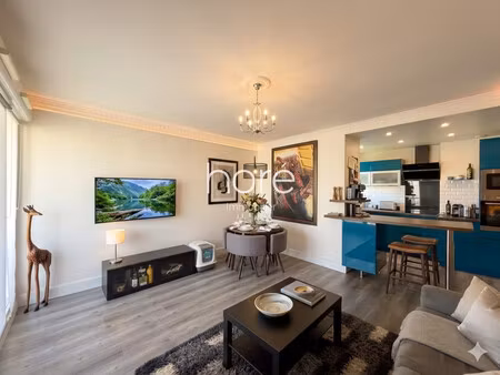 appartement 3 pièces rénové avec 2 balcons