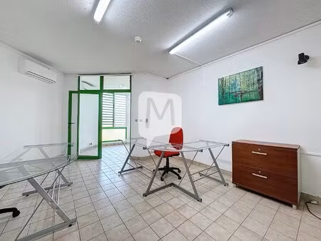dpt guyane (973)  à louer cayenne local/bureau 31 m2
