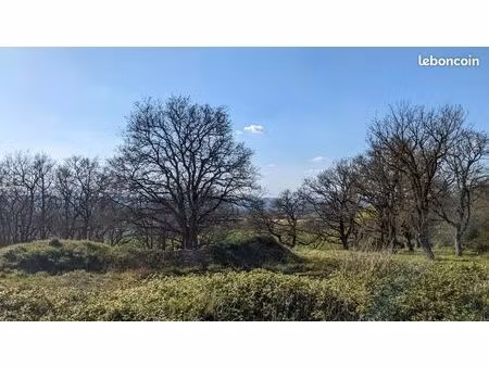 magnifique terrain constructible sur les hauteurs de mérenvielle