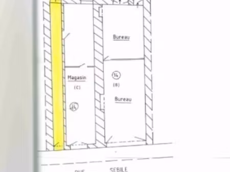 vente locaux professionnels 1 pièce 30 m² à lons-le-saunier (39000)  53 000 €