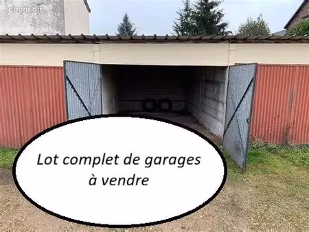 lot de garages a vendre