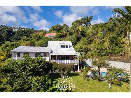 en exclusivité – maison 7 pièces avec piscine et vue exceptionnelle  sunshine immobilier