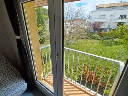 studio meublé 21 m² — rangueil / université — parking + balcon