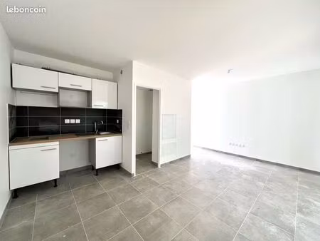 t2 mondonville (46m2) neuf avec terrasse (10m2) et jardin (20m2)