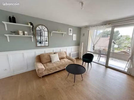 bel appartement t2 de 52m² meublé