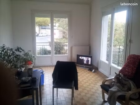 appartement ~80m2 a l'étage avec jardin et cave ~50m2