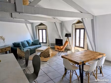 grand t4 meublé 3 chambres hyper-centre libourne