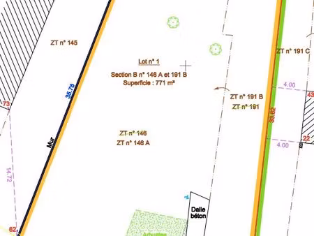 vente terrain constructible