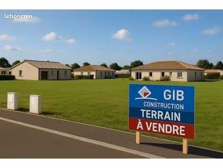 terrain 380 m² preignac