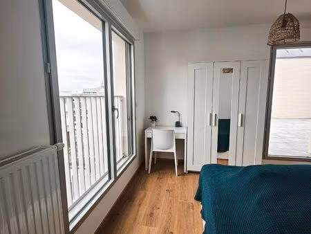 charmant t2 avec grande terrasse à la bastide