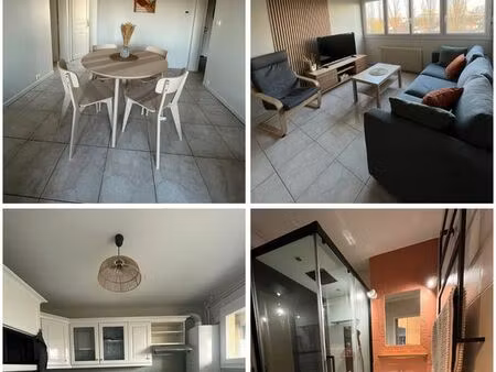 appartement t5  4 chambres en bail mobilité / places ravezies