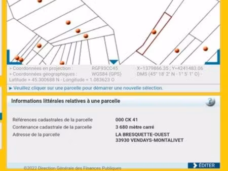 terrain de loisirs- parcelle forêt proche océan