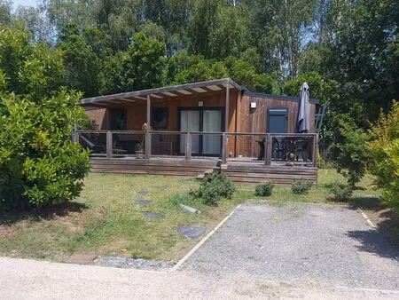 vends mobil chalet 6 personnes à green village  gujan-mestras