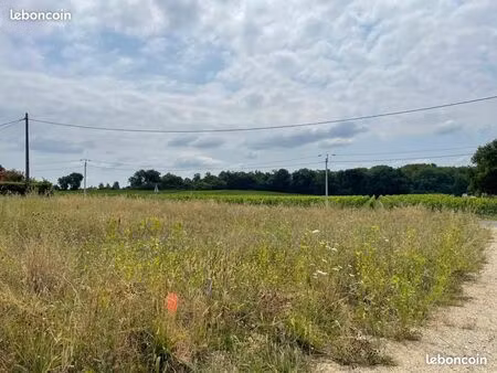 terrain 550 m² cursan