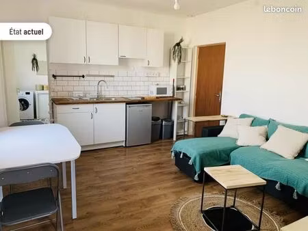 appartement 2 pièces 38 m²