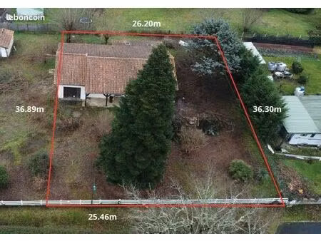 a vendre - terrain constructible 945 m²