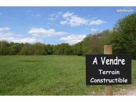 vente terrain constructible