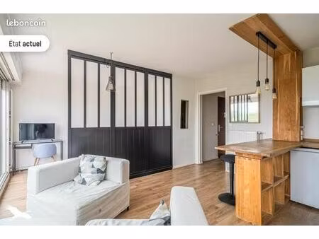 studio 1 pièce 32 m²