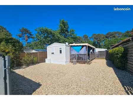 mobil-home équipé +parcelle constructible