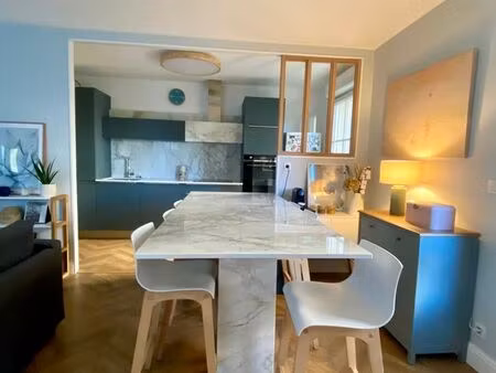 bel appartement t2 rénové de 65 m² - rez de jardin