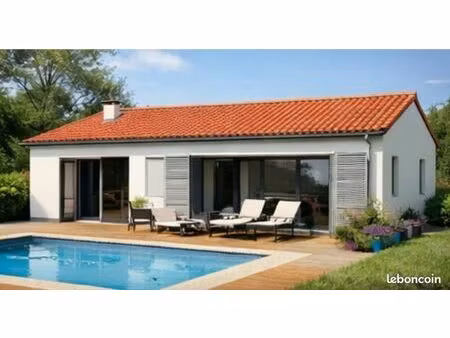 maison 90 m² cursan