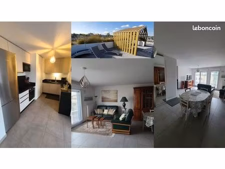 t4 avec terrasse à saint-augustin