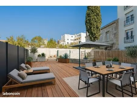 appartement 4 pièces 95m² avec grande terrasse 60m²