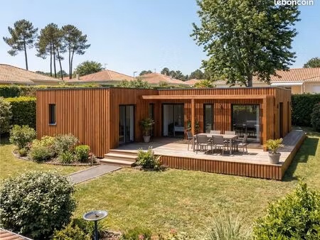 terrain avec maison neuve en bois 100% clé en main