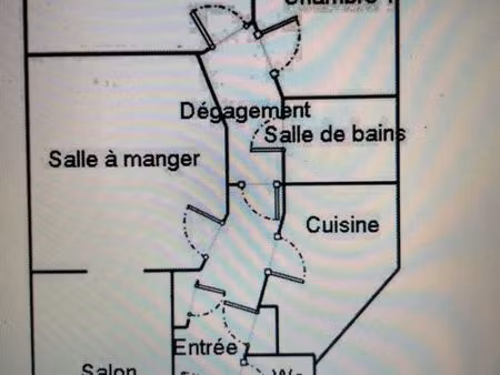bordeaux barrière de pessac t3 très bon état lumineux